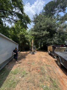land being graded